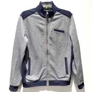 Hugo Boss Lightweight Jacket Regular Fit Blue Gray